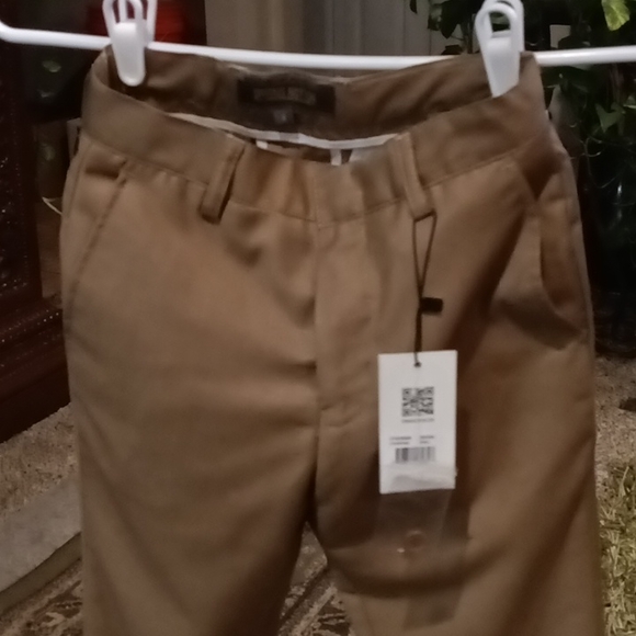 NWT SPRING NOTION boy's tan dress pants Size 6 - Picture 2 of 5